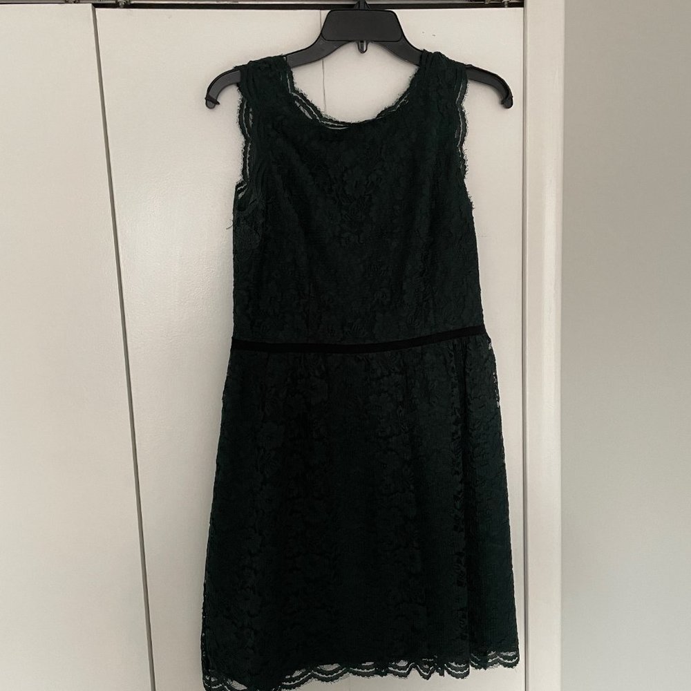 Lace Green Dress